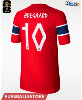 Günstige Norwegen Martin Odegaard #10 Heimtrikot WM 2026 Kurzarm